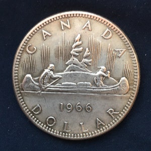 Canada *1966* Dollar - Queen Elizabeth 11 / Restrike  / Canadian Coins