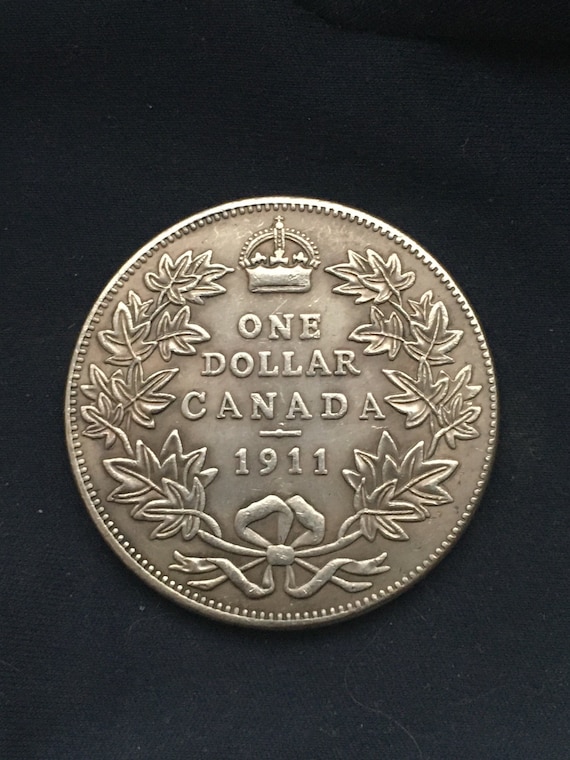 ジョージ5世カナダ *1911年* 1ドル硬貨 - 戴冠式 / 復刻版 / カナダ