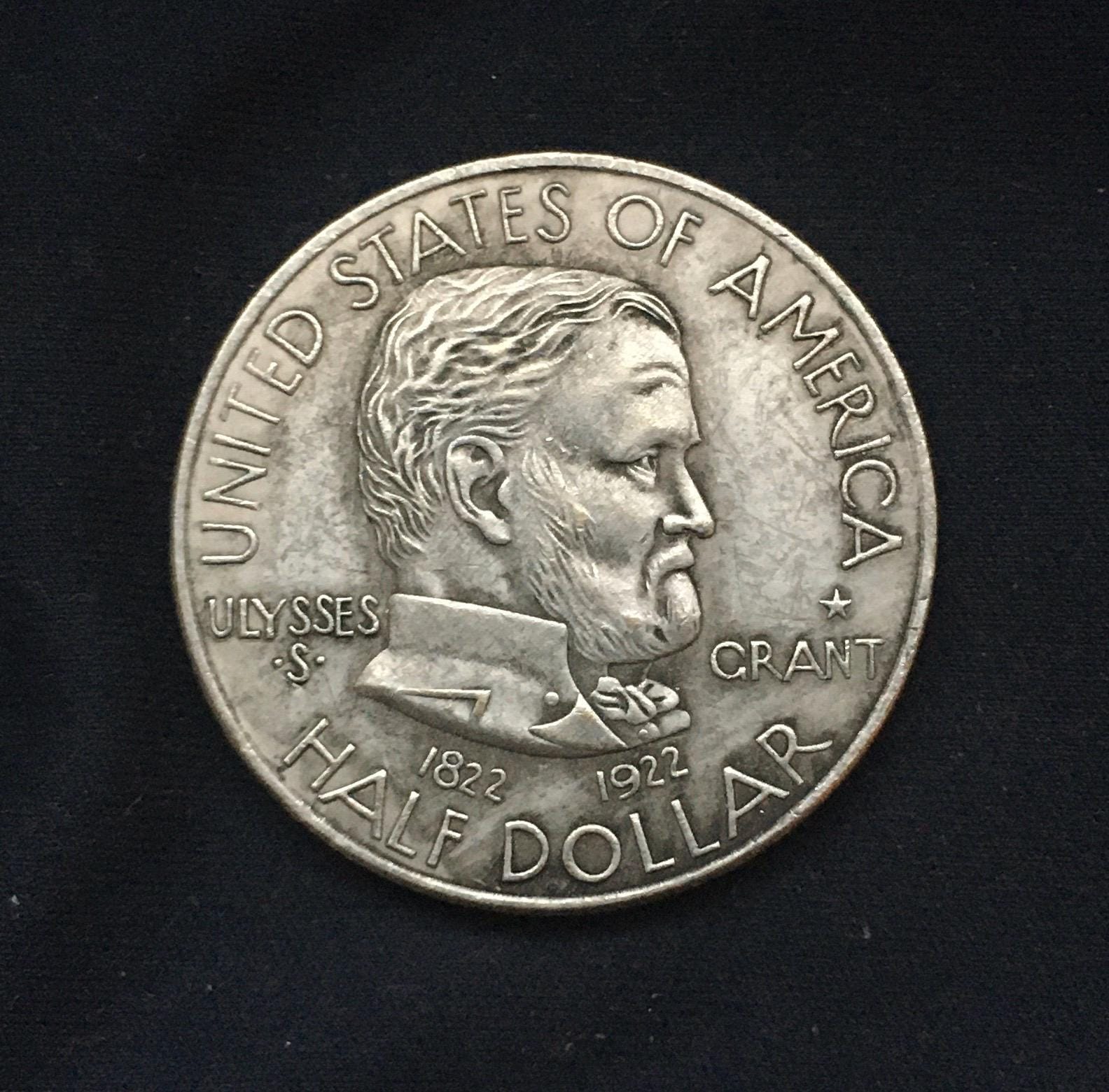 ユリシーズ・S・グラント記念硬貨 ユリシーズ・グラント *1822-1922* ハーフダラー - アメリカ合衆国