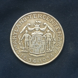 Maryland Tercentenary *1934* Half Dollar - Münzen der Vereinigten Staaten - Cecil Calvert / Restrike