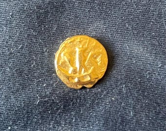 Gallo-Belgic Boar *65_60 BC - Fractional Quarter Stater - Gold Plated - French / Belgium Coins