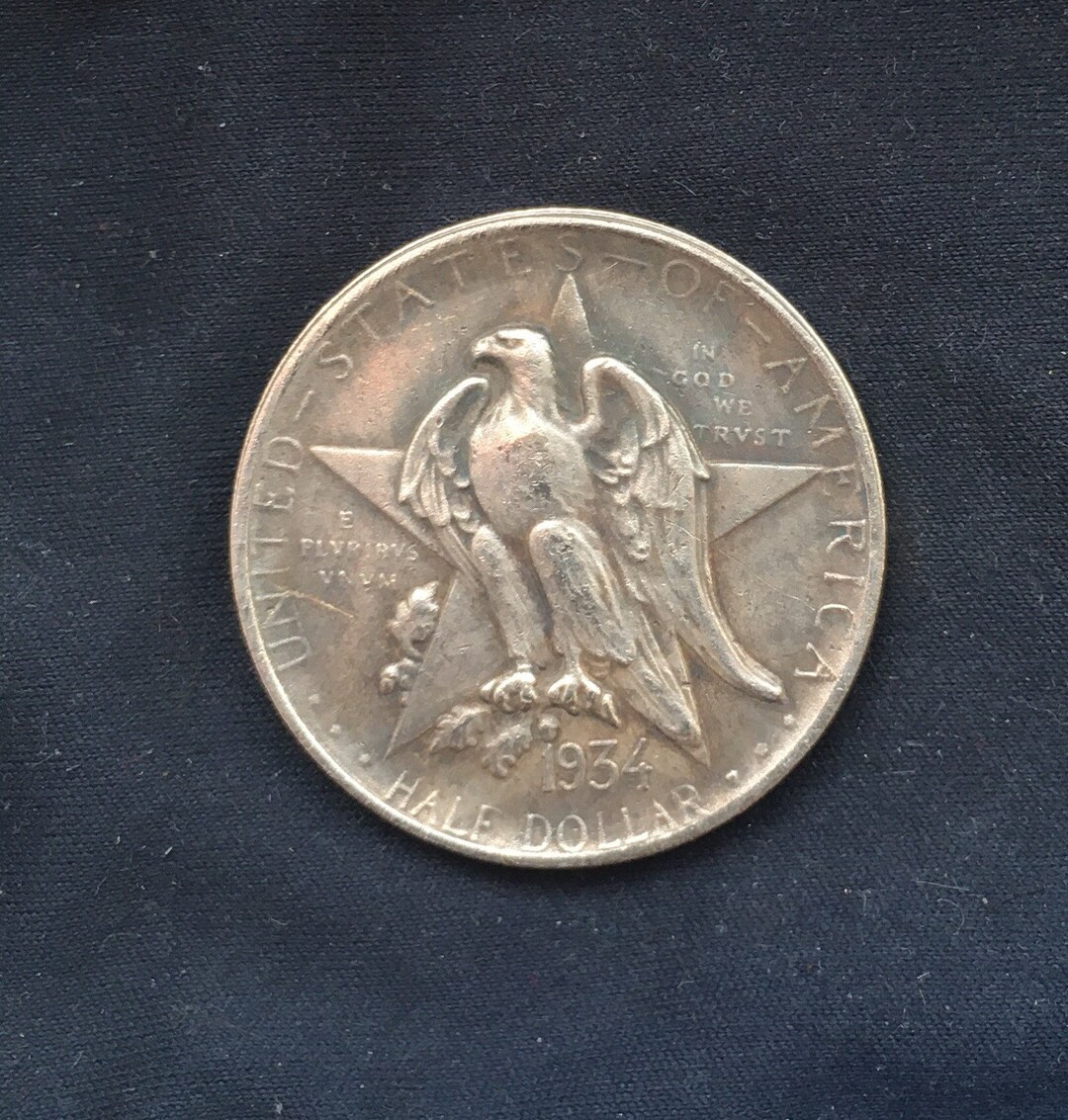 Texas Independence 1934 Half Dollar United States Coins Centennial