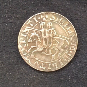 Knights Templar - 1186 Templo De Christi Coin / Masonic Medal