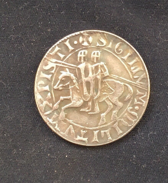 Knights Templar - 1186 Templo De Christi Coin / Masonic Medal