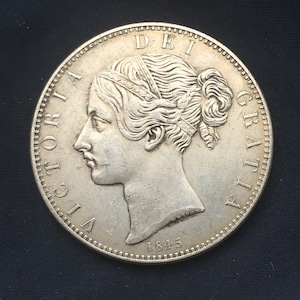 Victoria *1845* Crown - Junger Kopf / Britische Münzen / Restrike