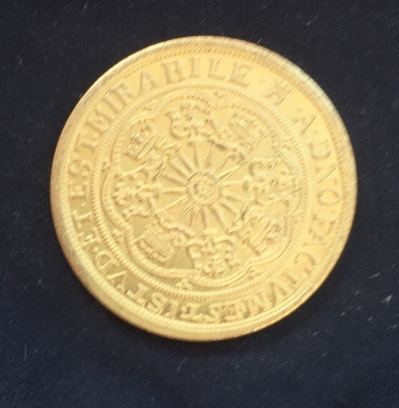 Edward III *1343* Noble - Gold Plated / Medieval English Edward III *1343* Noble - Gold Plated / Medieval English