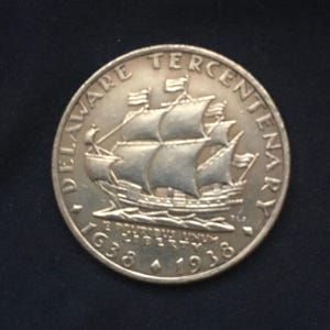 Delaware Tricentenary *1938* Meio Dólar - Estados Unidos da América / Restrike