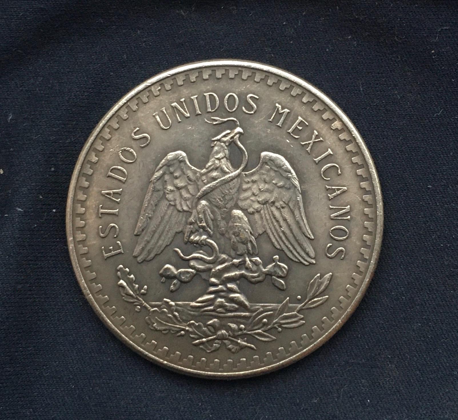メキシコ *1821_1921* 50ペソ - メキシコシティ / スペインのコイン