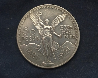 Mexico *1821_1921* 50 Pesos - Mexiko-Stadt / Spanische Münzen