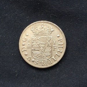 Phillip V *1738* 1 Reales - Spanish Coin / Restrike