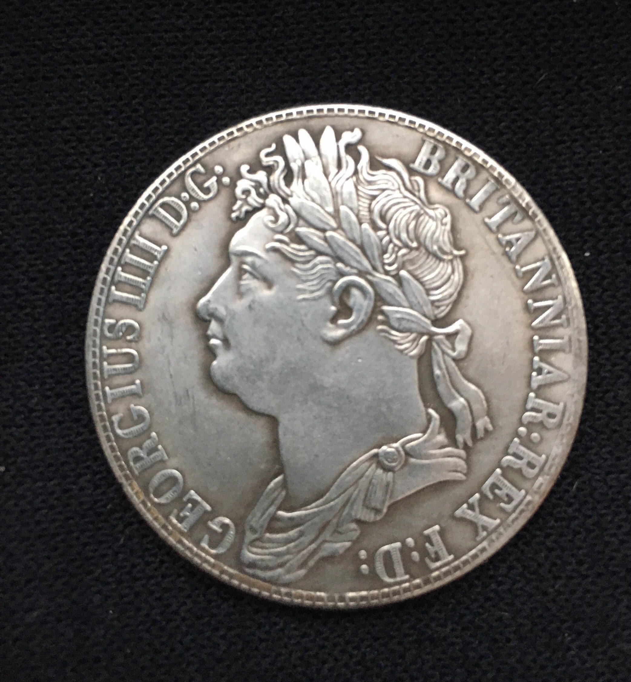 George 1V 1830 - Ceylon - One Rix Dollar / British Colonies