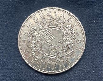 Frie Hansestradt Bremen *1904* Funf Mark - Monedas Alemanas / Restrike