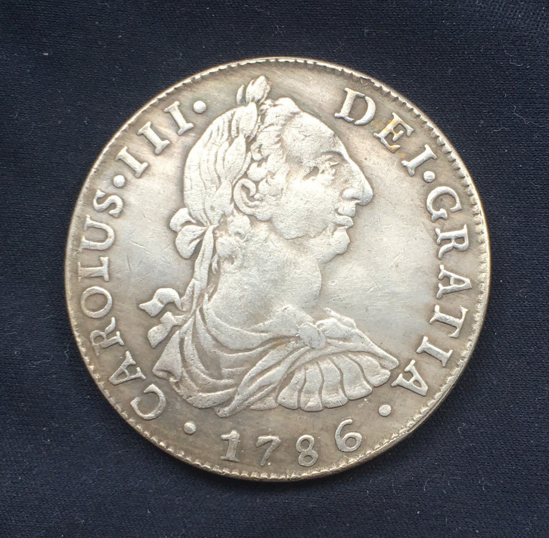 【30％OFF】 Historical Carolus 111 *1786* 8 Reales -spanish Coins コレクション