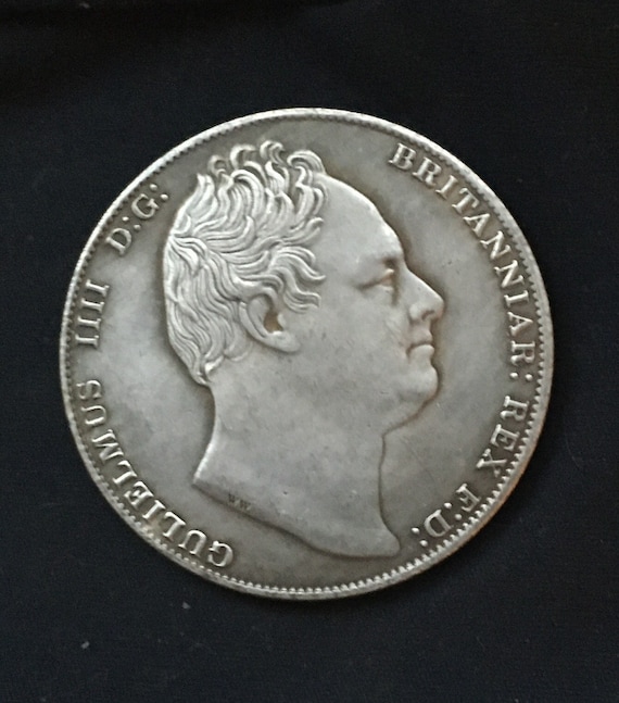 ウィリアム4世 1837年 ハーフクラウン銀貨 イギリス 1831 ウィリアム4