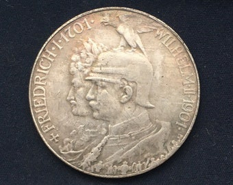 ドイツ 1901年 プロイセン200周年記念コイン 2マルク銀貨 ドイツ 1901年 プロイセン200周年記念コイン 2マルク銀貨 - メルカリ