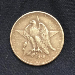 Texas Independence *1936* Half Dollar - United States Coins - Centennial / Alamo / Restrike