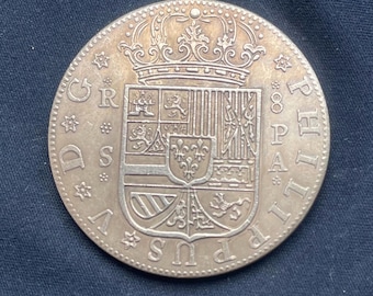 King Philip V*1731* 8 Reals - Hispania / Spanish Coins / Restrike
