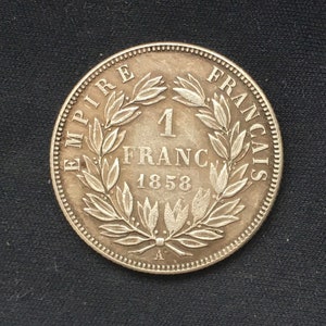 Napoleon 111 *1853_1863* 1 Franc - Empire Francais / French Coins