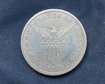 Filipinas *1912* One Peso - United States Coins / Restrike / Philippines Coins