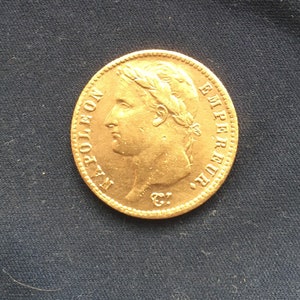 Napoleon *1811* 20 Francs - Laurel Head  / Gold Effect / French Coins