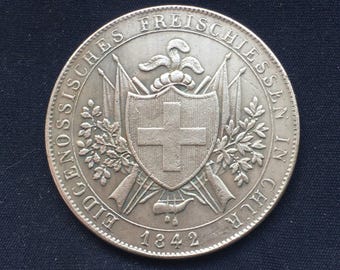 ヴィンテージスイスコインセット：1880年代～1970年代のフラン硬貨と