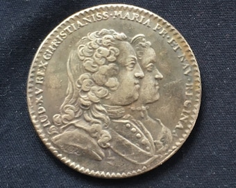 Louis XV *1730* Christianiss & Maria - State Of Languedoc Token / Restrike