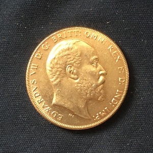 Edward V11 *1902 -1910* Sovereign / Gold Effekt / Wahl des Jahres / Britische Münzen
