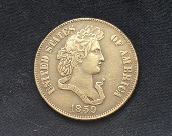 フランス10フラン硬貨：自由の天才、二金属収集品 - Etsy 日本