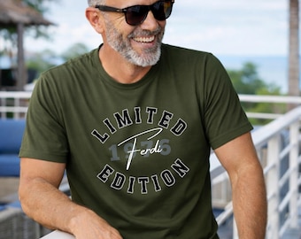 Regalos para el 50 cumpleaños de un hombre: camiseta de hombre para un cumpleaños importante, camiseta de cumpleaños personalizada, idea de regalo para hombres – 40 60