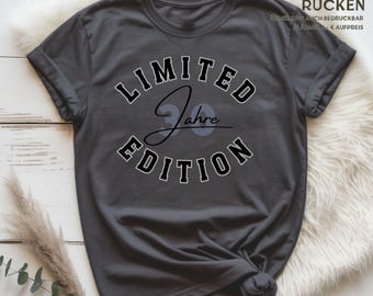 Camiseta, suéter, sudadera con capucha – Regalo de cumpleaños vintage personalizado – Unisex – 18 cumpleaños, diseño retro con nombre y fecha