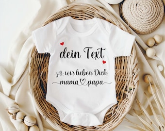 Body de bebé personalizado con nombre – body de bebé único – manga larga, manga corta – body blanco – regalo para recién nacidos – pelele – niño, niña