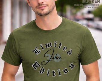 Camiseta, suéter, sudadera con capucha – Regalo de cumpleaños vintage personalizado – Unisex – 18 cumpleaños, diseño retro con nombre y fecha