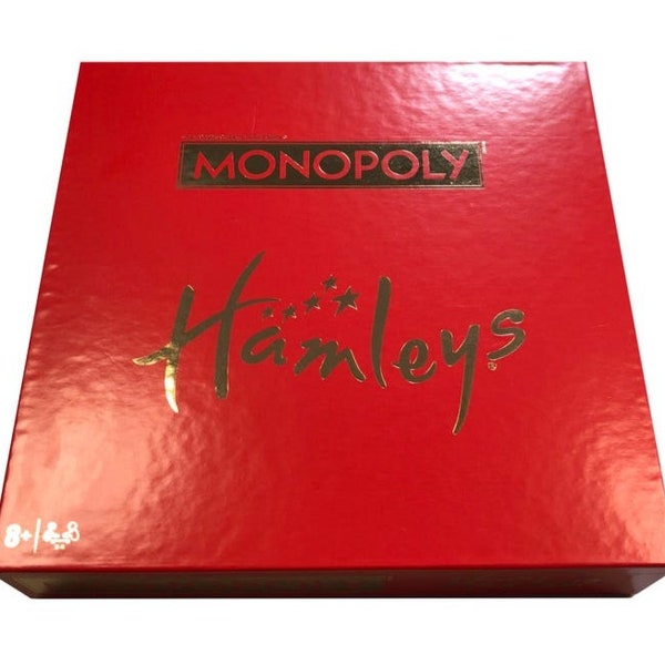 ÉDITION LIMITÉE Jeu de société Monopoly Hamleys exclusif - NOUVEAU