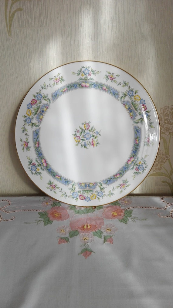 ロイヤルウースター フラワーブーケ ガトープレート ヴィンテージ