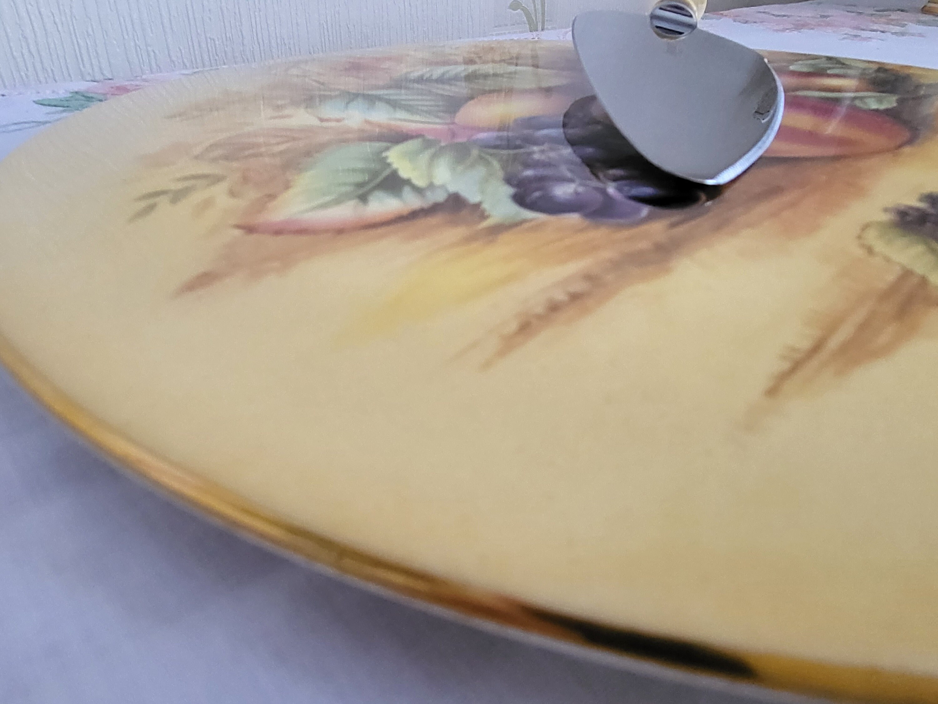 RARE Vintage Aynsley Orchard Gold Cake / Gateau Serving Etsy UK