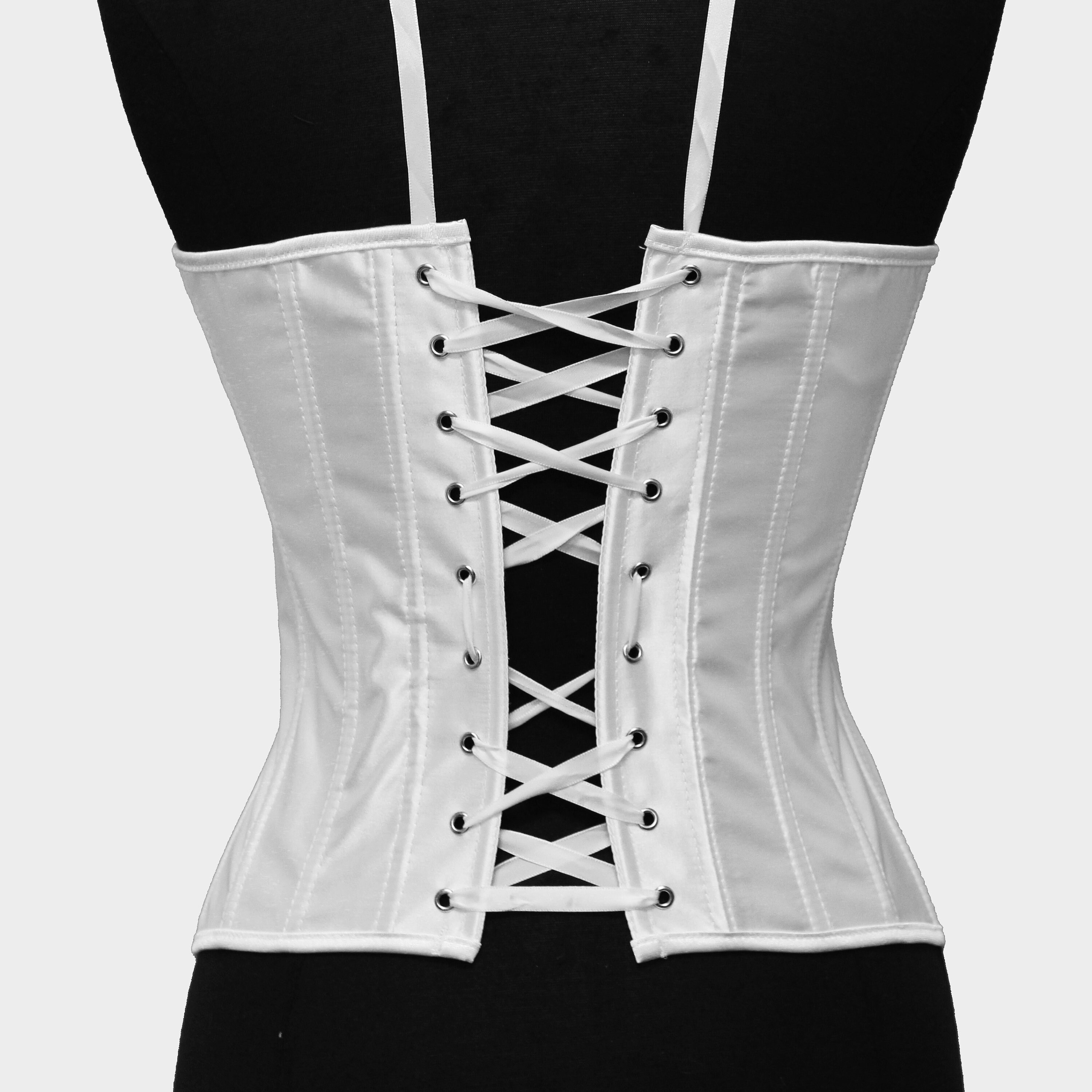 Bridal Corset White Wedding Bustier XS to 2XL Bridal Etsy Canada