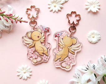 Kero-chan Doppelseitiger Acrylanhänger mit Epoxy