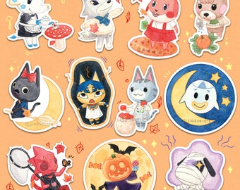 100 Adesivi Animal Crossing Impermeabili - Per Bottiglie, Laptop, Hydro Flask | Design Colorati - Foto 10