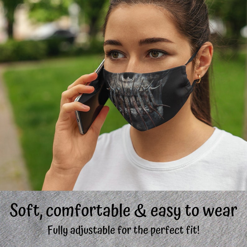 Vic Rattlehead Face Mask Megadeth Rock Metal 3Layer With Etsy