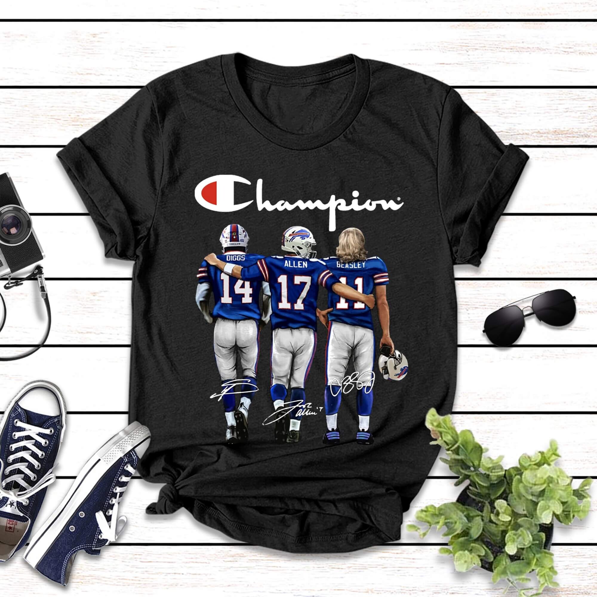 Bills NFL T-shirt /Diggs t-shirt NFL/Beasley nfl/Bills | Etsy