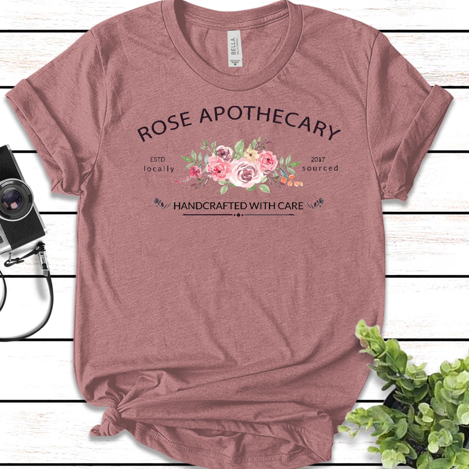 rose apothecary pride shirt