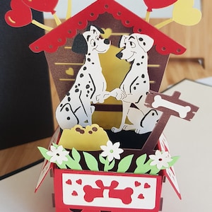 Valentijn, Liefde, Pop-upkaart, Handgemaakt, Bericht, Proficiat met je verjaardag, Wenskaarten, Bruiloft, Verloving, Origamikaart, 3D-kaart