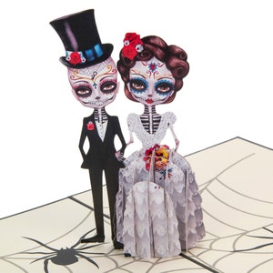 Pop-upkaart Halloween handgemaakte origami