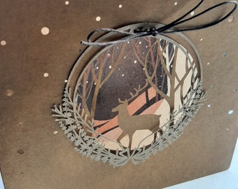 Christmas card, Handmade