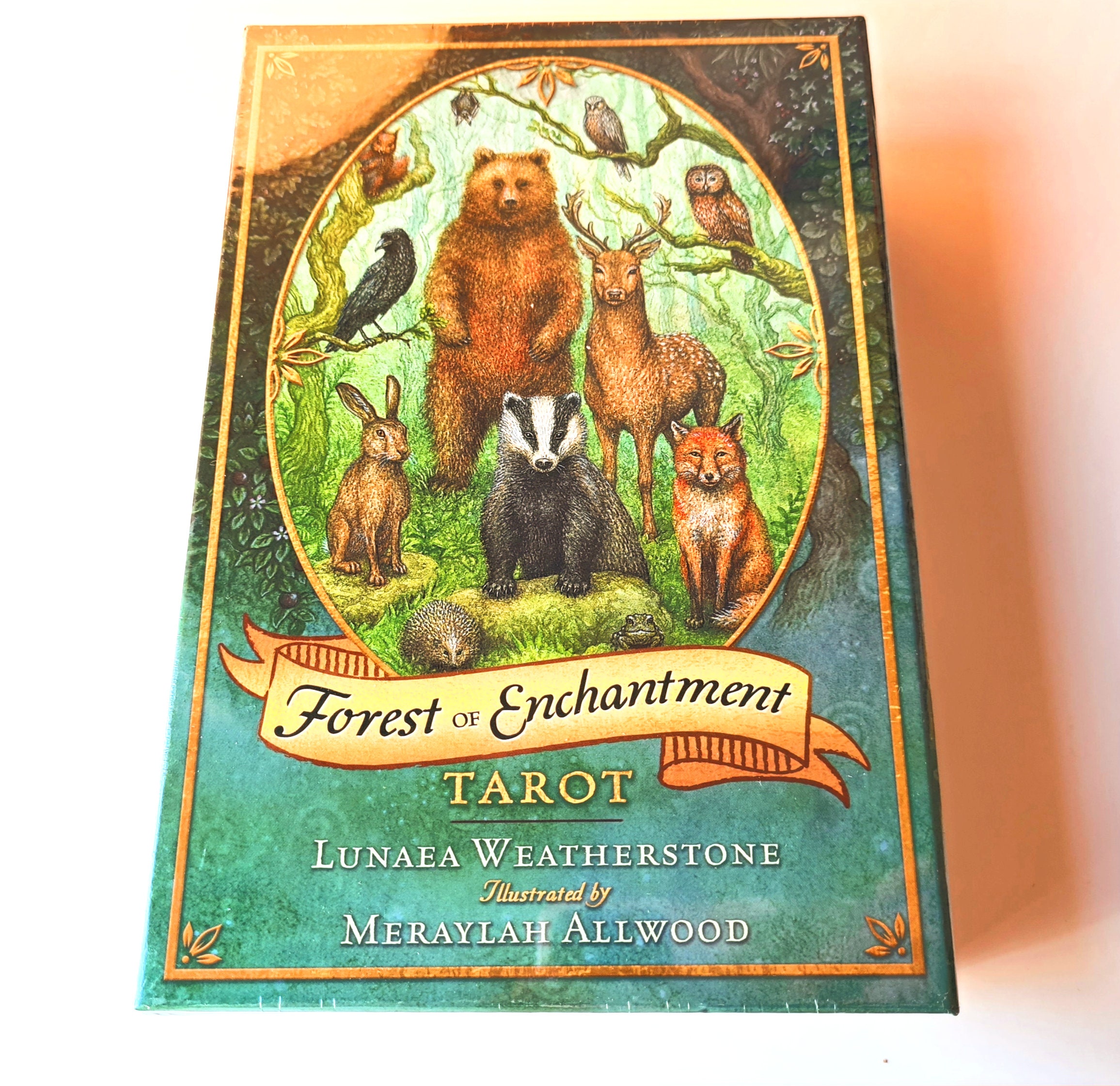 Enchanted Forest Tarot by Lunaea Weatherstone illustrated by Etsy