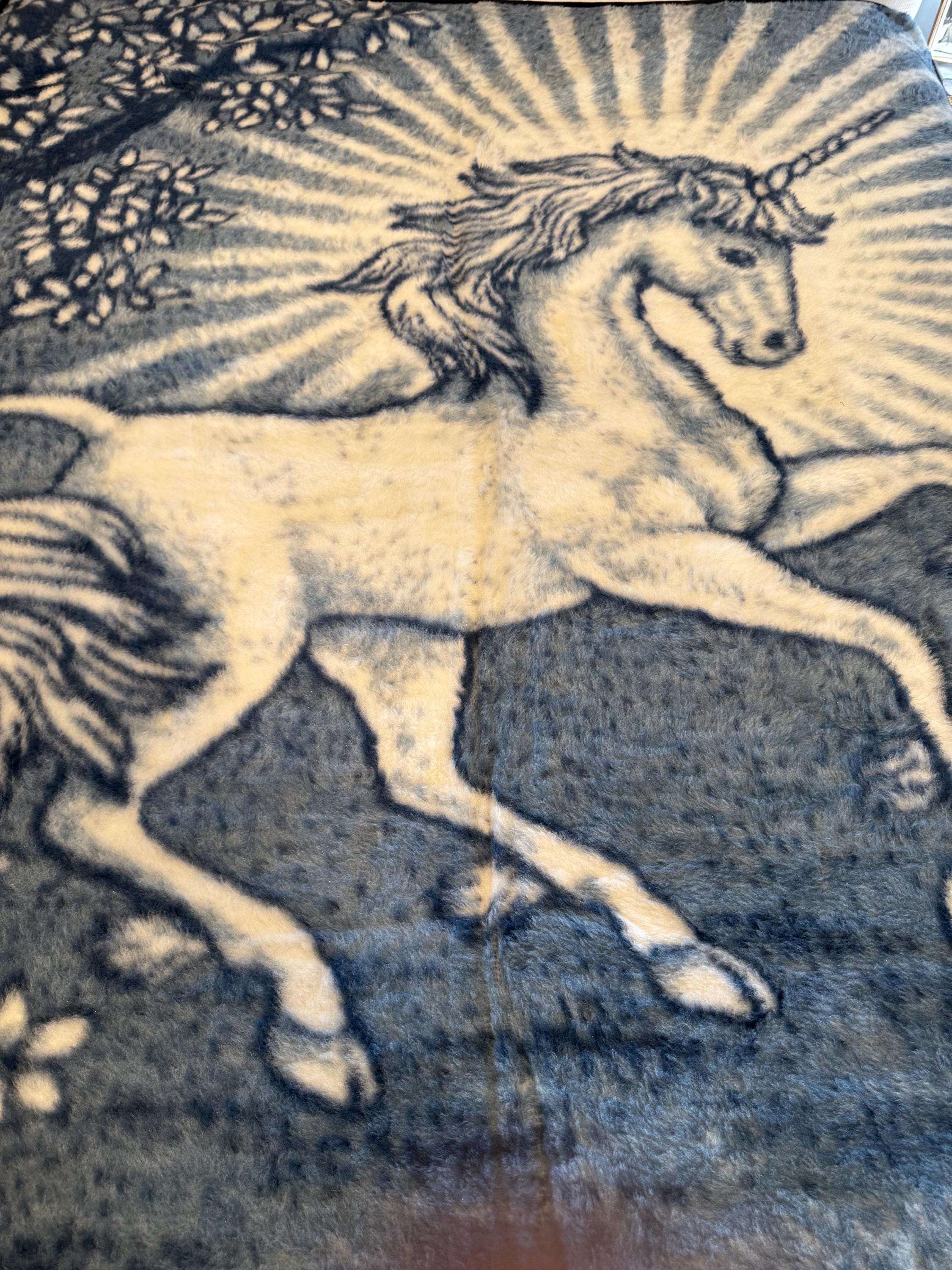 Horse Vintage Ibena Blanket Buy Ibena Throw Blanket Online In