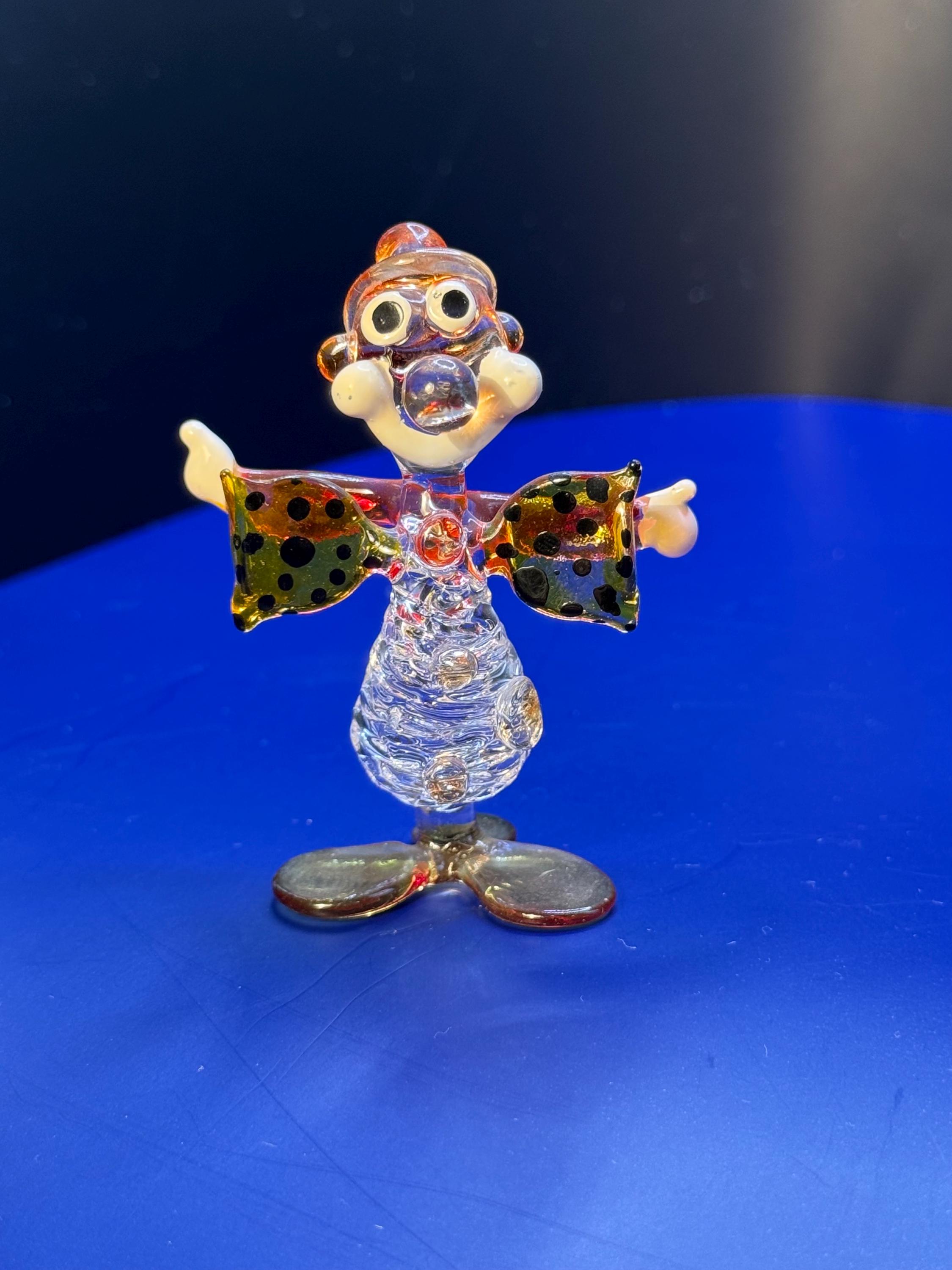 Murano glass clown - Etsy 日本