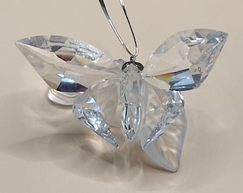 Figura de mariposa vintage de cristal Swarovski, serie Jardín Secreto