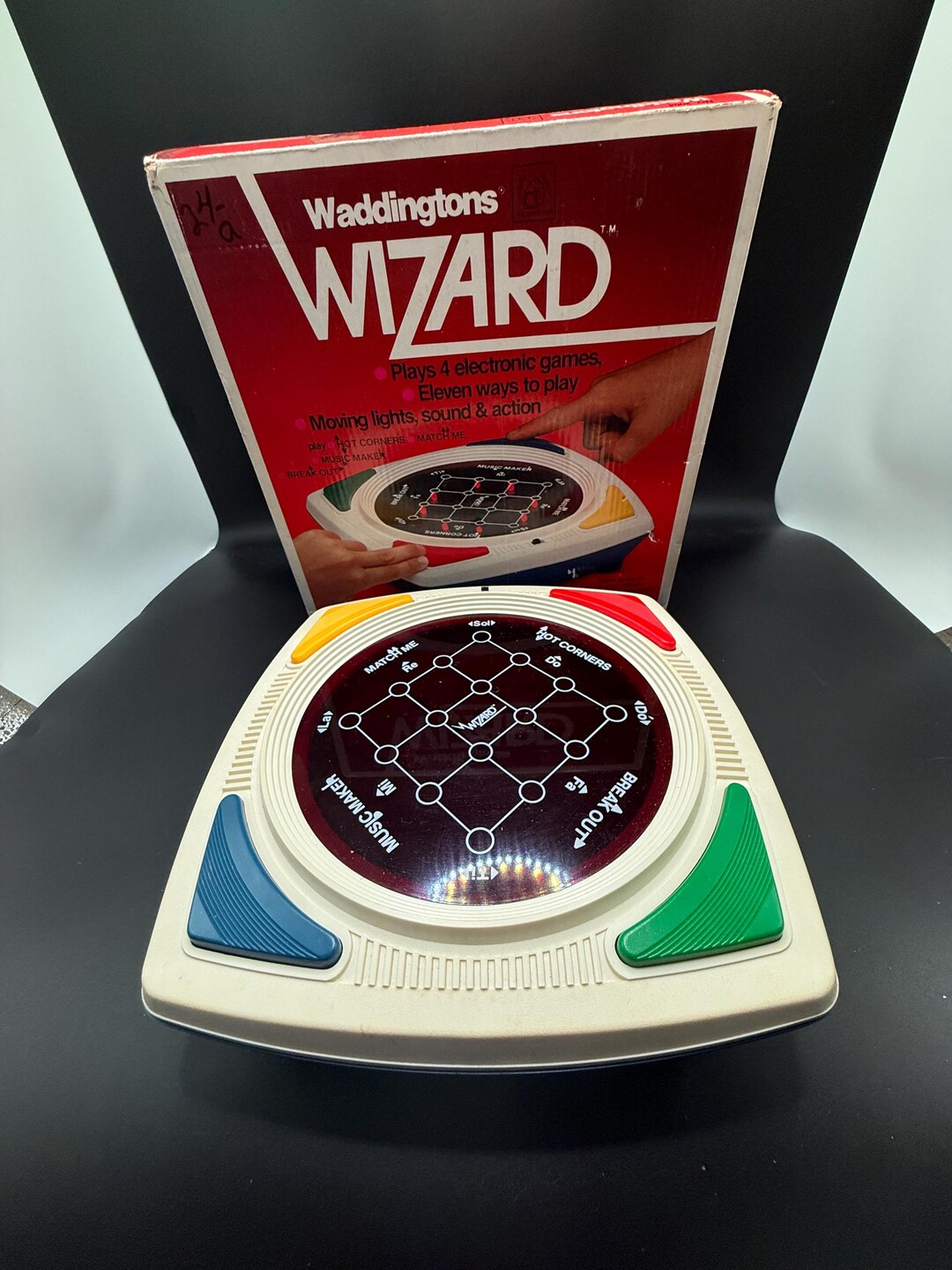 Vintage 1979 Waddingtons Wizard Electronic Game - Simon Style - Etsy