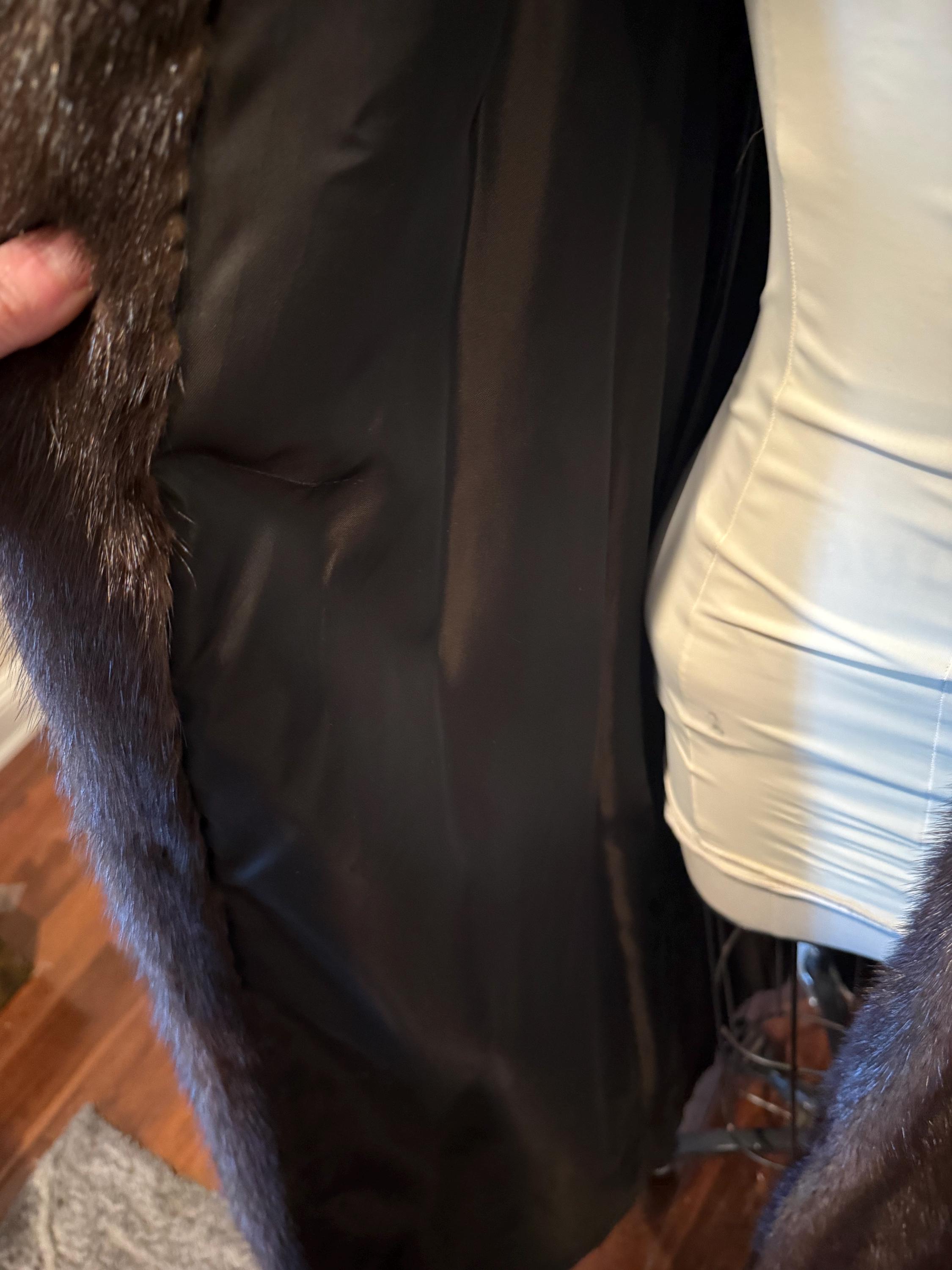 Reichbind Furs Vintage Full Length Mink Fur Coat, West German Finest - Etsy